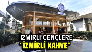 İzmirli gençlere "İzmirli Kahve"