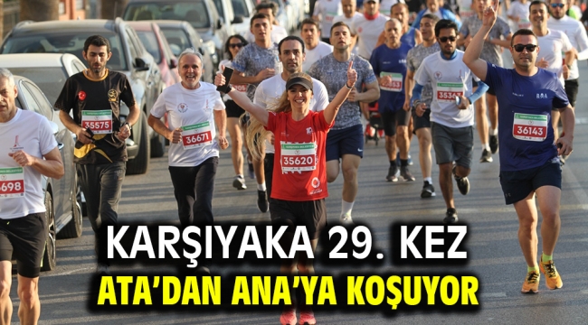 Karşıyaka 29. kez Ata'dan Ana'ya koşuyor