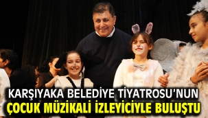Karşıyaka Belediye Tiyatrosu'nun çocuk müzikali izleyiciyle buluştu