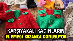 Karşıyakalı kadınların el emeği kazanca dönüşüyor