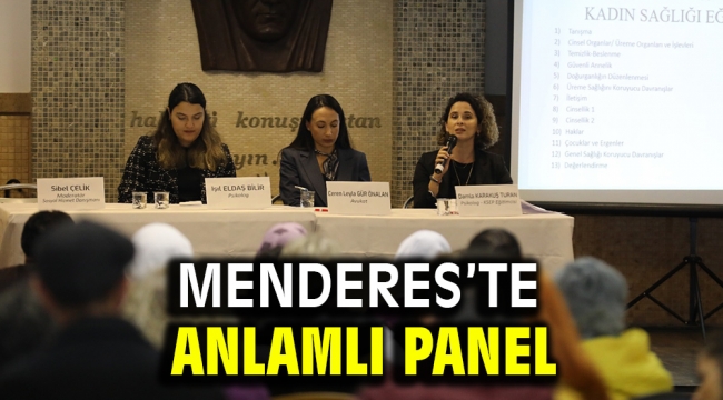 Menderes'te Anlamlı Panel