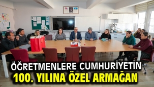Öğretmenlere Cumhuriyetin 100. yılına özel armağan