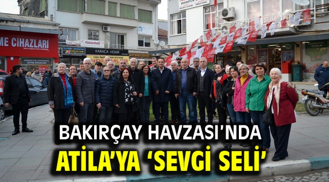 Bakırçay Havzası'nda Atila'ya 'Sevgi Seli'