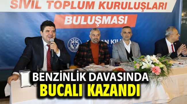 Benzinlik davasında Bucalı kazandı