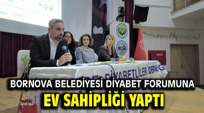 Bornova Belediyesi Diyabet Forumuna ev sahipliği yaptı