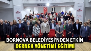 Bornova Belediyesi'nden etkin dernek yönetimi eğitimi