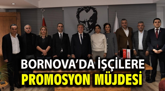 Bornova'da işçilere promosyon müjdesi