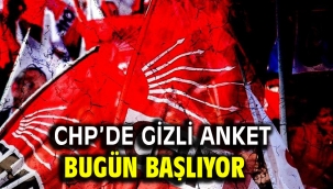 CHP'de gizli anket bugün başlıyor