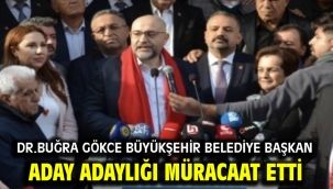 Dr.Buğra Gökce Büyükşehir Belediye Başkan Aday Adaylığı Müracaat Etti