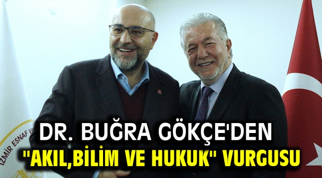 DR. Buğra Gökçe'den ''akıl,bilim ve hukuk'' vurgusu