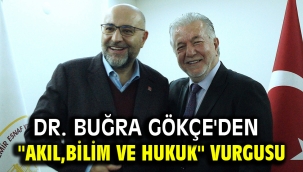 DR. Buğra Gökçe'den ''akıl,bilim ve hukuk'' vurgusu