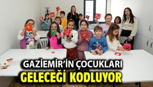 Gaziemir'in çocukları geleceği kodluyor   