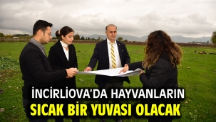 İncirliova'da hayvanların sıcak bir yuvası olacak  
