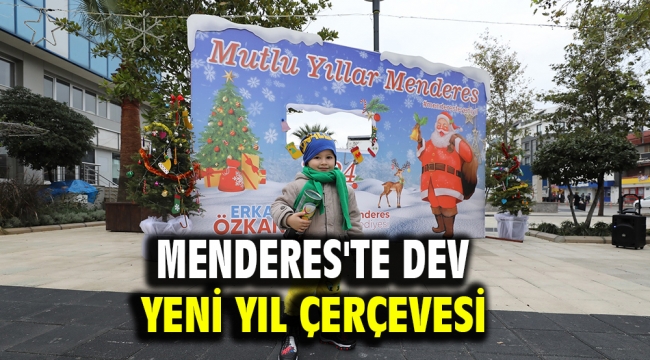 Menderes'te Dev Yeni Yıl Çerçevesi