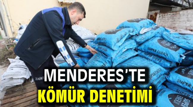 Menderes'te Kömür Denetimi