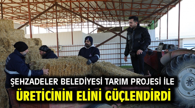 Şehzadeler Belediyesi Tarım Projesi İle Üreticinin Elini Güçlendirdi