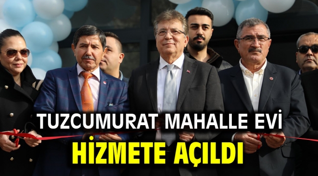 Tuzcumurat Mahalle Evi hizmete açıldı