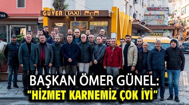 Başkan Ömer Günel: "Hizmet Karnemiz Çok İyi"