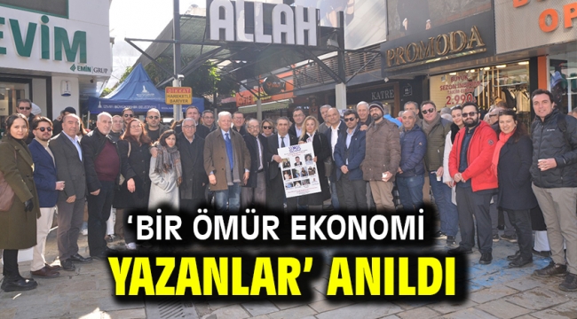 'Bir Ömür Ekonomi Yazanlar' anıldı