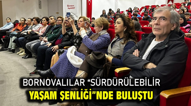 Bornovalılar "Sürdürülebilir Yaşam Şenliği"nde buluştu