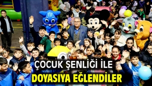 Çocuk Şenliği İle Doyasıya Eğlendiler