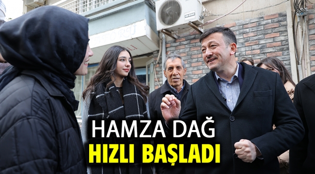 Hamza Dağ hızlı başladı