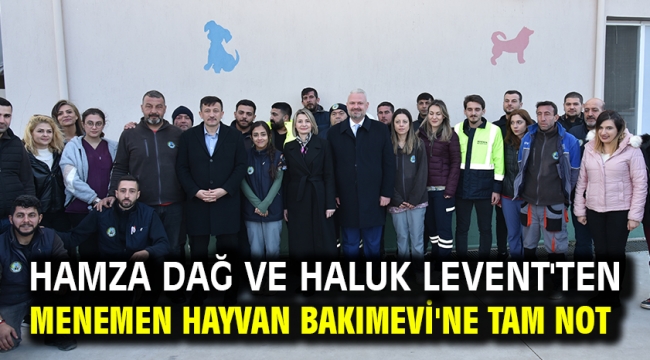 Hamza Dağ ve Haluk Levent'ten Menemen Hayvan Bakımevi'ne Tam Not