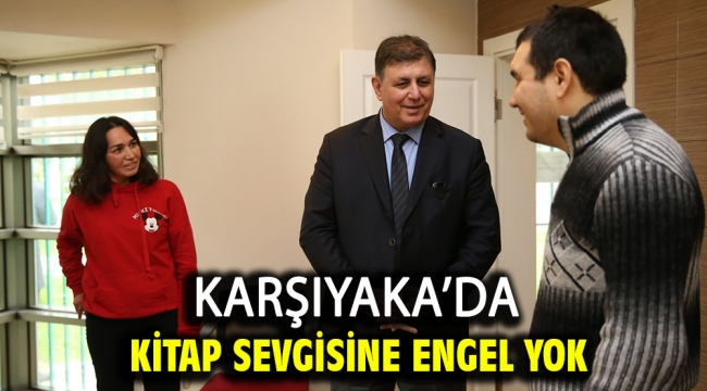 Karşıyaka'da kitap sevgisine engel yok