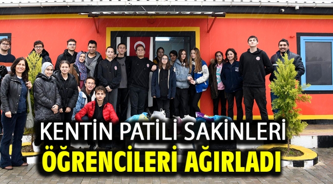 Kentin Patili Sakinleri Öğrencileri Ağırladı