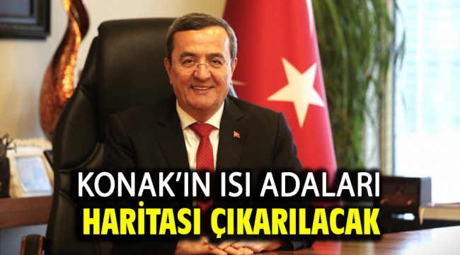 Konak'ın ısı adaları haritası çıkarılacak