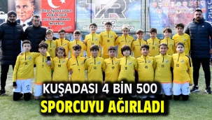 Kuşadası 4 Bin 500 Sporcuyu Ağırladı