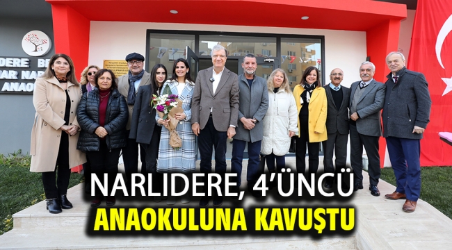 Narlıdere, 4'üncü Anaokuluna Kavuştu