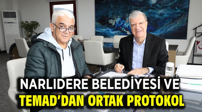 Narlıdere Belediyesi Ve Temad'dan Ortak Protokol