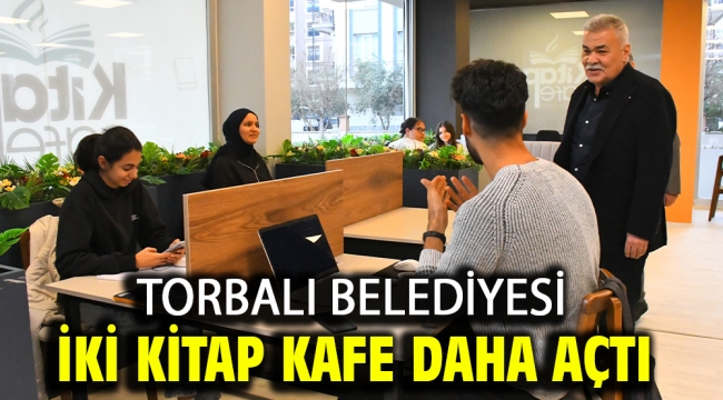 Torbalı Belediyesi iki Kitap Kafe daha açtı