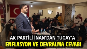 AK Partili İnan'dan Tugay'a Enflasyon ve Devralma Cevabı