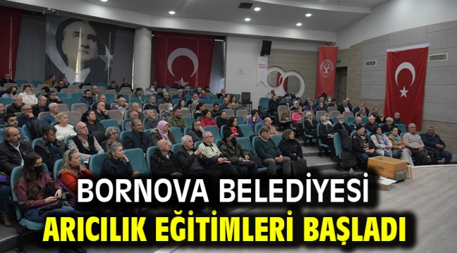 Bornova Belediyesi arıcılık eğitimleri başladı