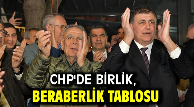 CHP'de birlik, beraberlik tablosu