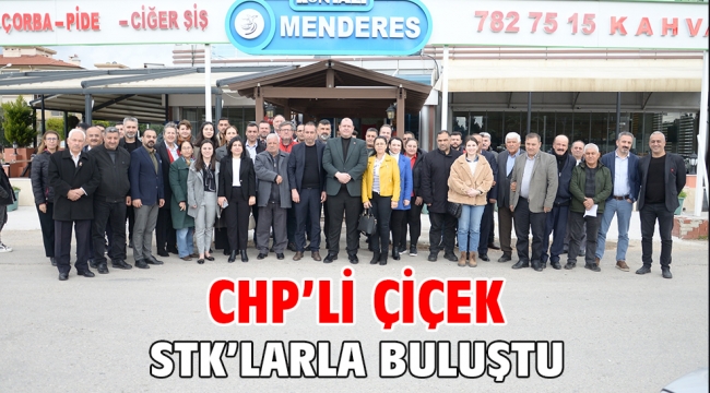 CHP'li Çiçek STK'larla Buluştu