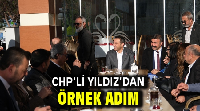 CHP'li Yıldız'dan örnek adım