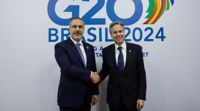 Fidan'dan G20'de Gazze diplomasisi!
