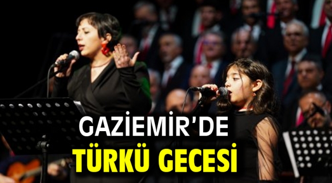 Gaziemir'de türkü gecesi