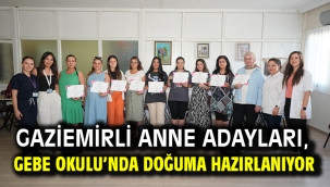 Gaziemirli anne adayları, Gebe Okulu'nda doğuma hazırlanıyor