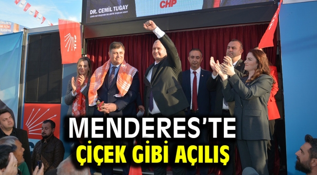 Menderes'te Çiçek Gibi Açılış