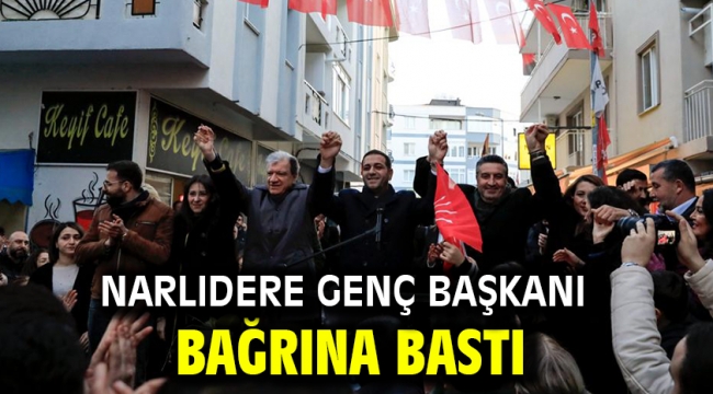 Narlıdere Genç Başkanı Bağrına Bastı