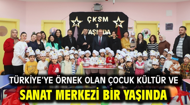Türkiye'ye Örnek Olan Çocuk Kültür ve Sanat Merkezi Bir Yaşında