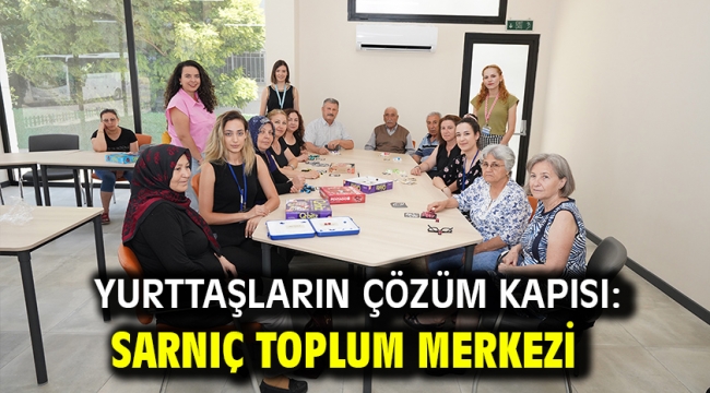 Yurttaşların çözüm kapısı: Sarnıç Toplum Merkezi