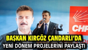 Başkan Kırgöz Çandarlı'da yeni dönem projelerini paylaştı