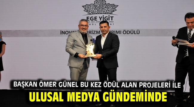 Başkan Ömer Günel Bu Kez Ödül Alan Projeleri İle Ulusal Medya Gündeminde