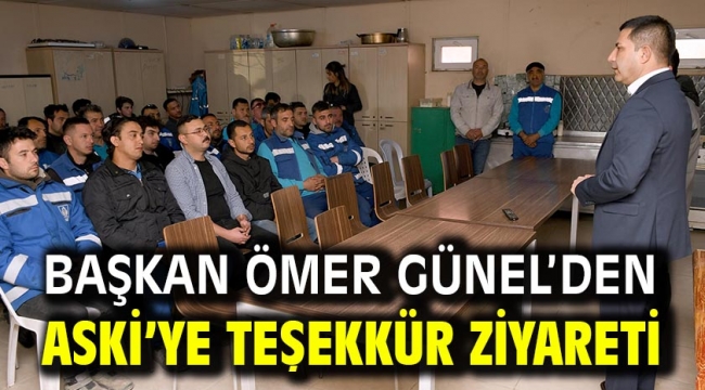 Başkan Ömer Günel'den Aski'ye Teşekkür Ziyareti