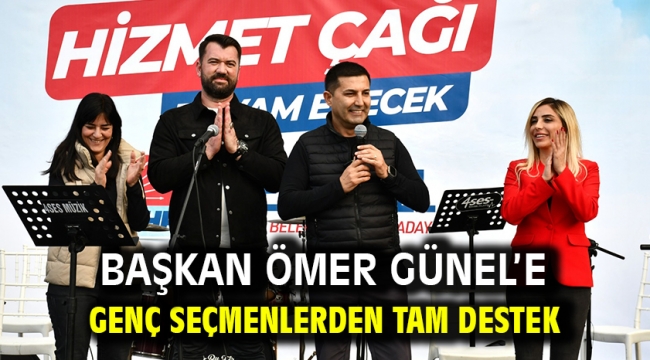 Başkan Ömer Günel'e Genç Seçmenlerden Tam Destek